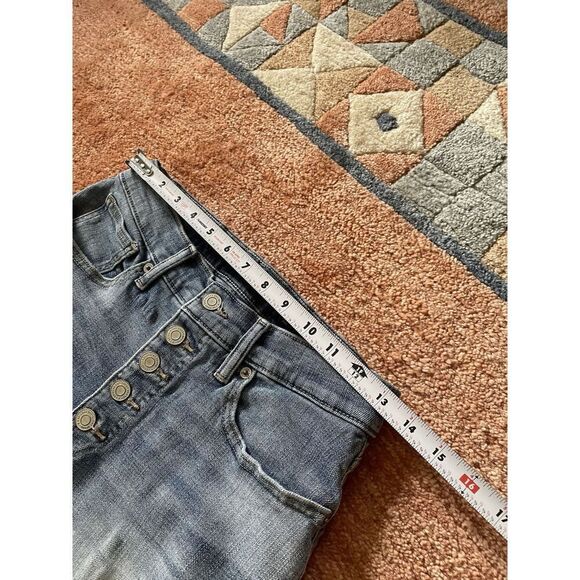 Women’s LUCKY BRAND High Rise Skinny Bridgette Button Fly Ankle Jeans Size 6 - Picture 5 of 9